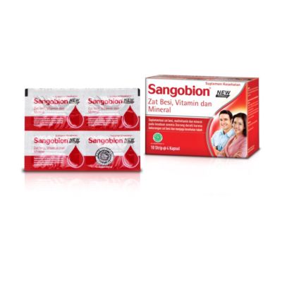 Sangobion Zat Besi, Vitamin, dan Mineral Suplemen Kesehatan