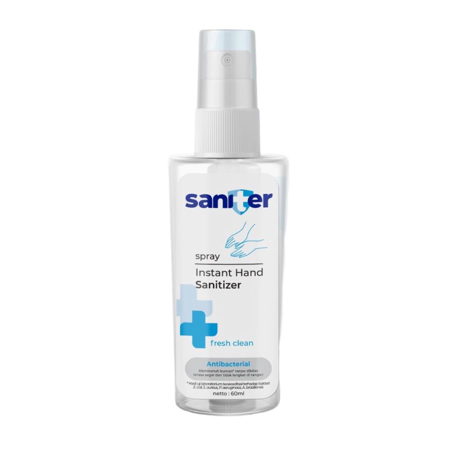 Instant Fresh Clean Hand Sanitizer Spray 60ml