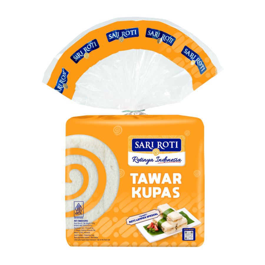 Sari Roti Tawar Kupas 200gram