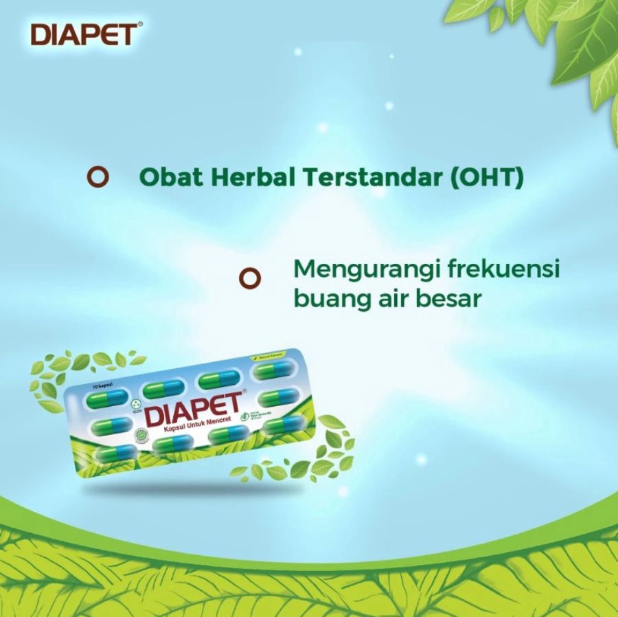 Diapet Obat Diare 10kapsul