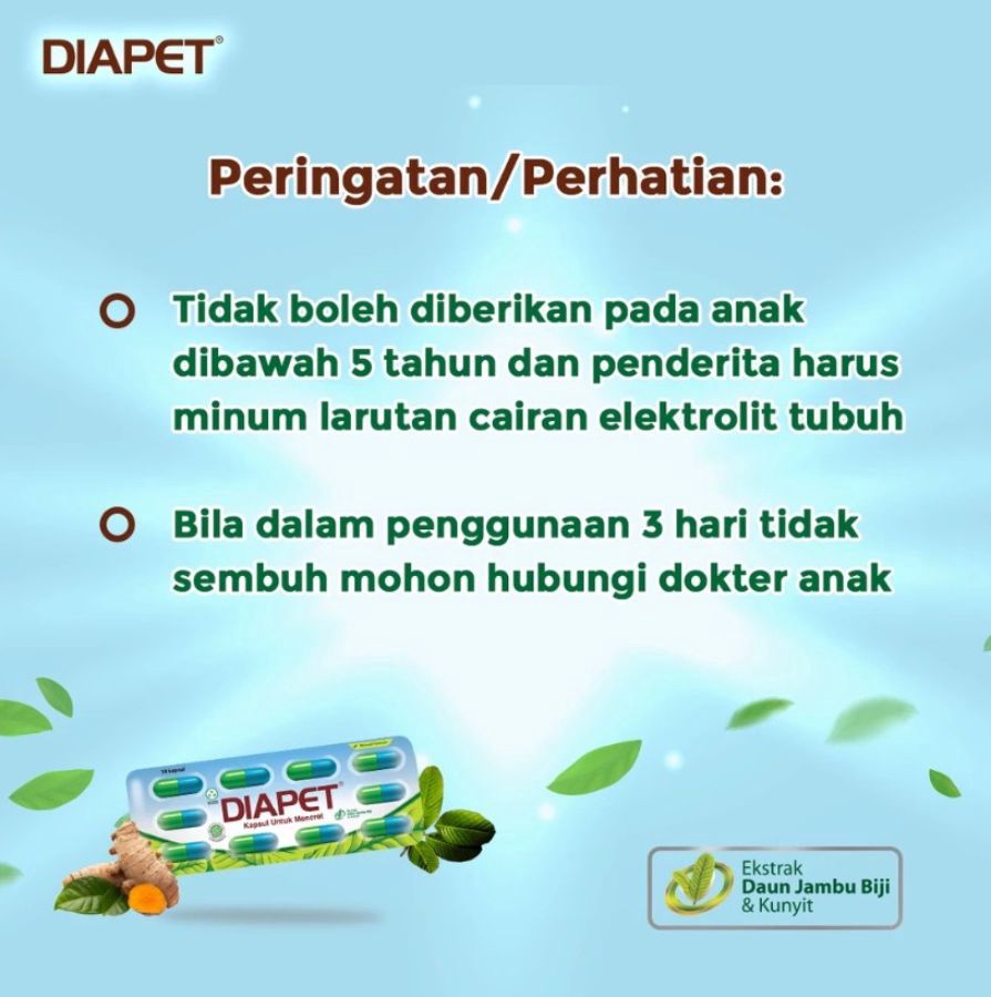 Diapet Obat Diare 10kapsul