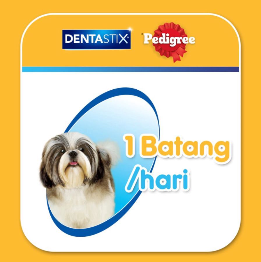 Pedigree Denstatix Small Dog Snack Anjing 1pack