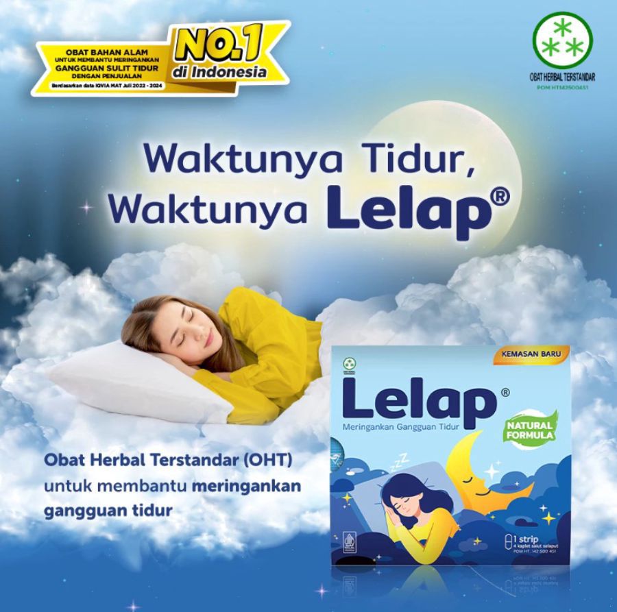 Lelap Obat Untuk Gangguan Tidur Strip 1strip