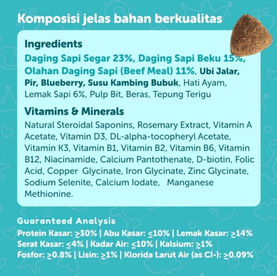Dr Shiba Kind Kibble Makanan Anjing Kering