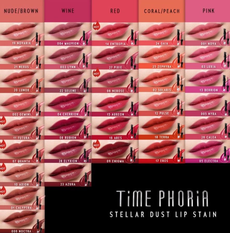 TIMEPHORIA Stellar Dust Enigma Lip Stain