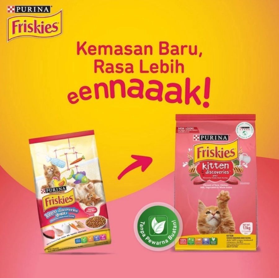 Friskies Discoveries Kitten Makanan Kucing Kering 1000gram