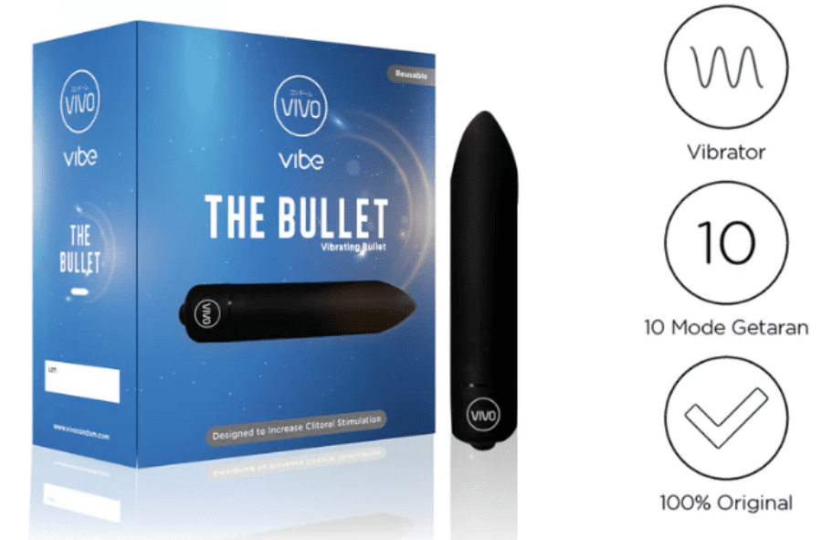 Vivo Vibe The Bullet Vibrator 1pcs