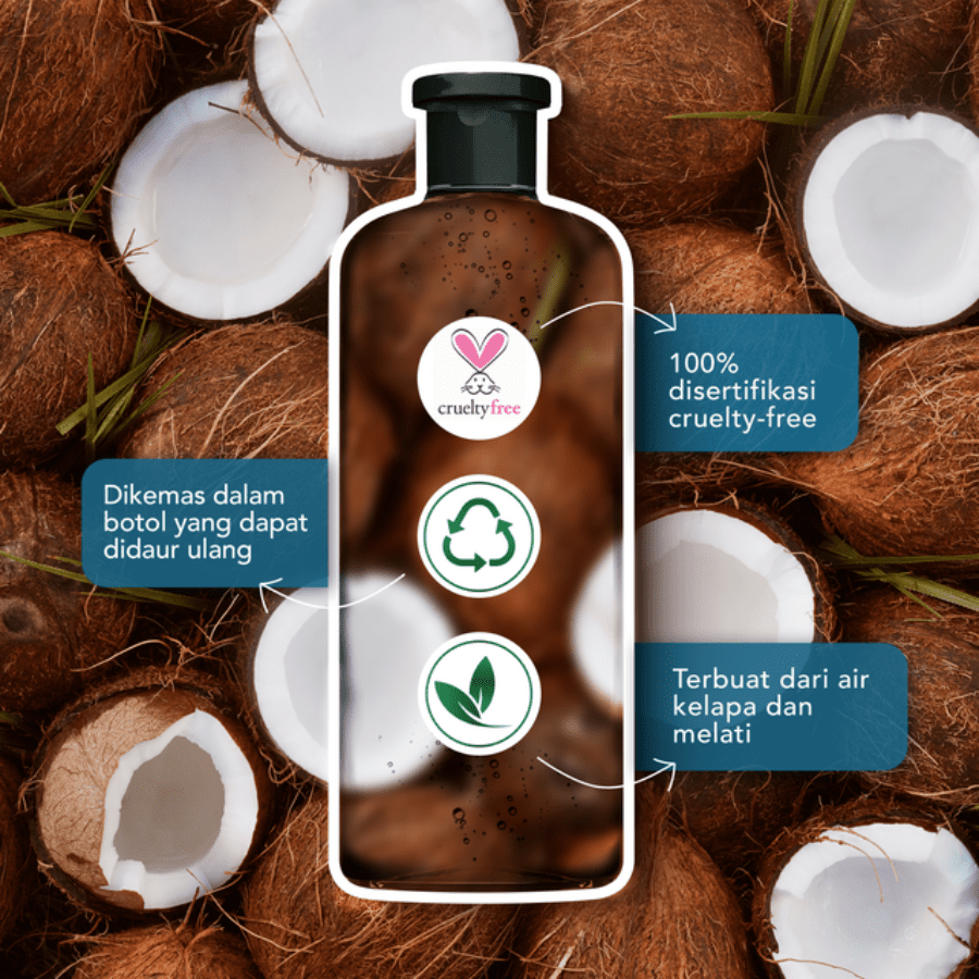 Herbal Essences Hydrated & Refreshed Coconut Water & Jasmine Shampoo 400ml