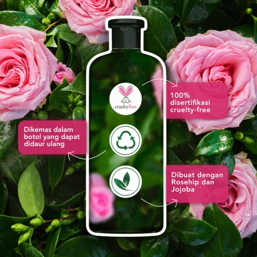 Herbal Essences Weighty & Smooth Rose Hips & Camellia Shampoo 400ml