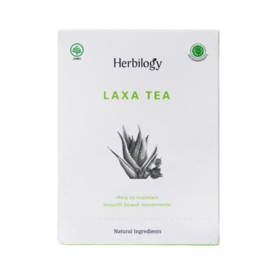 Herbilogy Laxa Tea Suplemen Pencernaan 1box