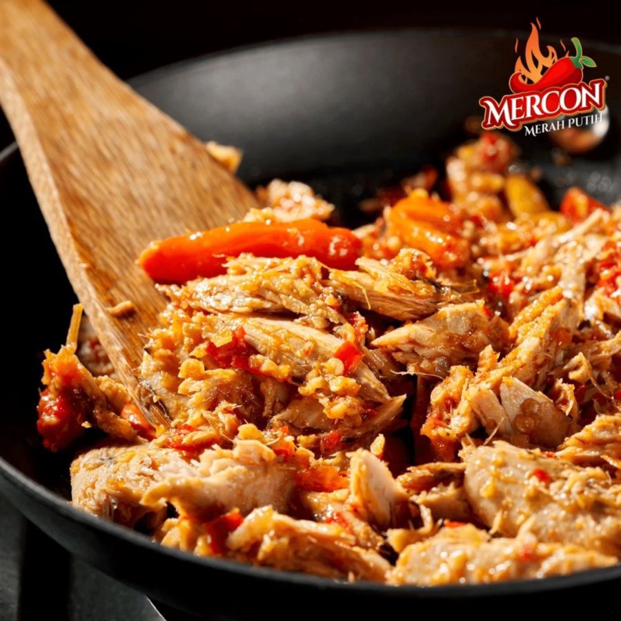 Mercon Merah Putih Oseng Mercon Cakalang 150gram