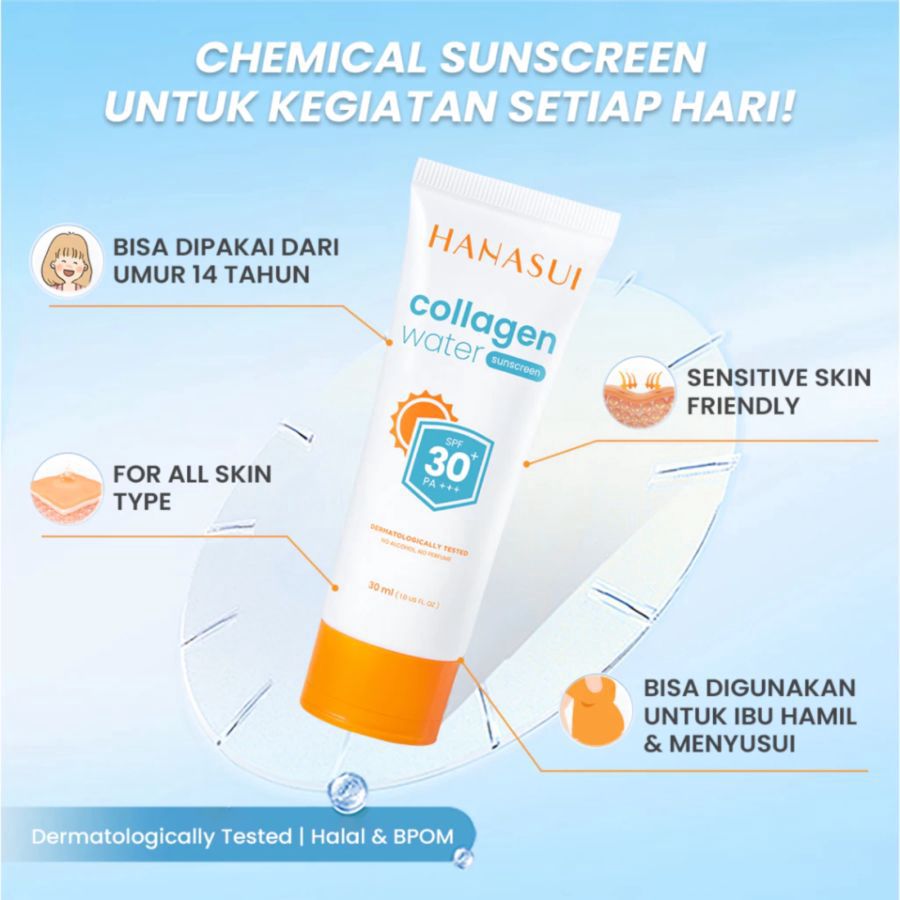 Hanasui Collagen Sunscreen Spf 30