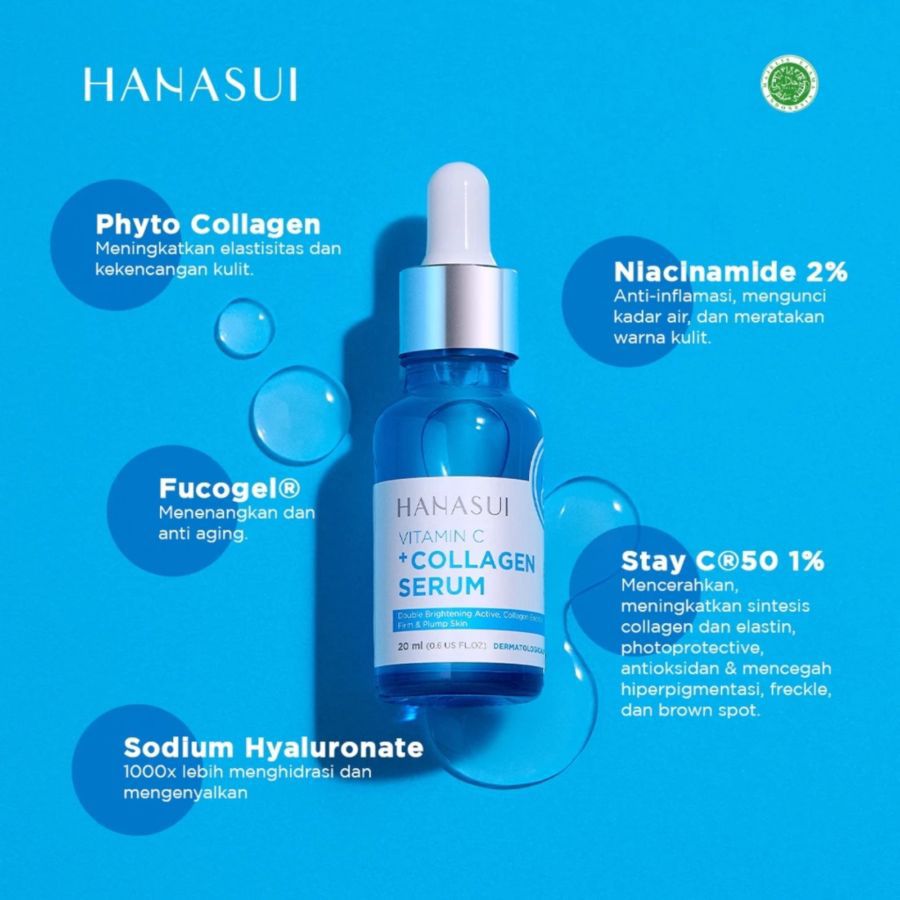 Hanasui Vitamin C + Collagen Serum