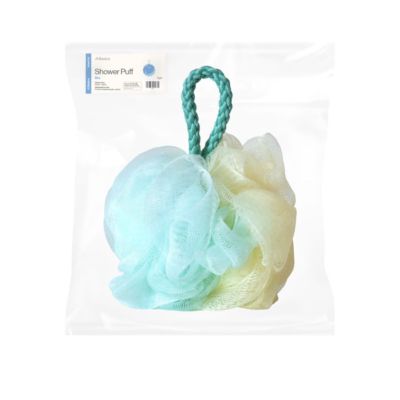 Shower Puff Biru A Basics