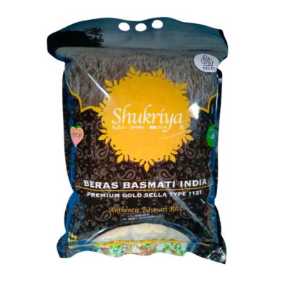 Shukriya Beras Basmati Premium Gold 1121