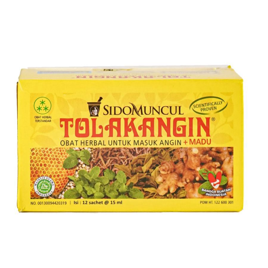 Tolak Angin Obat Herbal Masuk Angin 12 sachets 1box