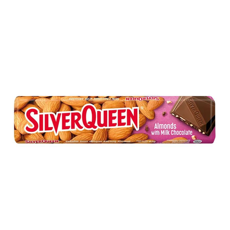 Silverqueen Classic Almond 52gram