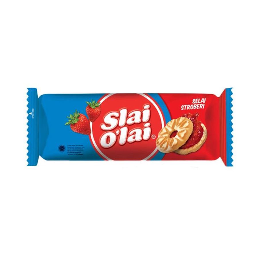 Slai O'lai Strawberry Biscuits