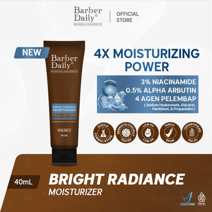 Barber Daily Bright Radiance Moisturizer 50ml