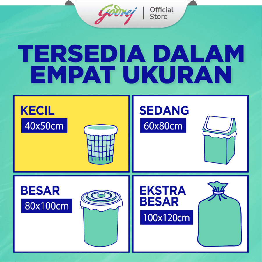 Klinpak Size 40 x 50 cm Kantong Sampah 1pcs
