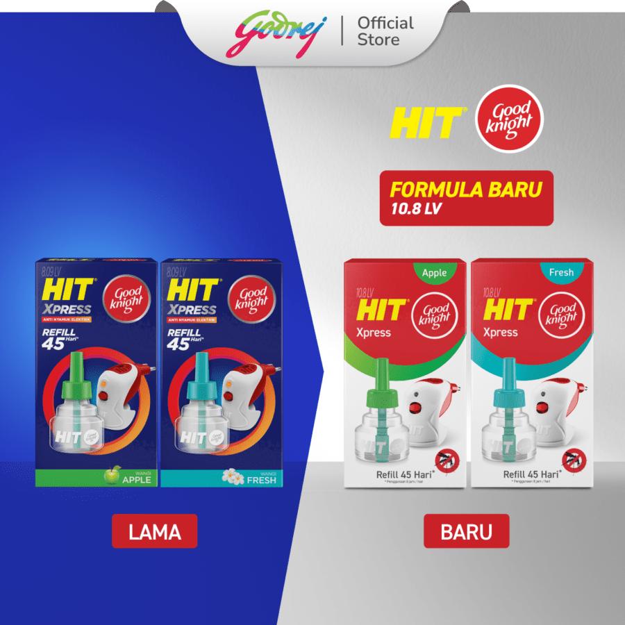 HIT Good Knight Xpress Fresh Pembasmi Serangga Elektrik Refill 35ml