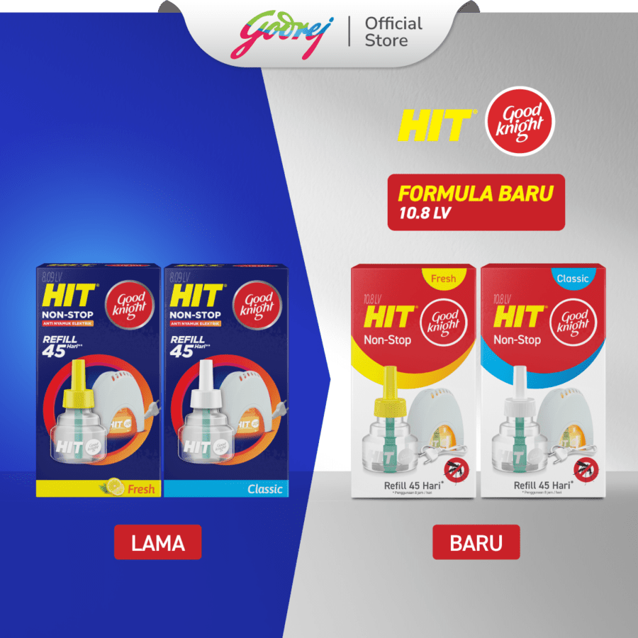 HIT Good Knight Non Stop Classic Pembasmi Serangga Refill 35ml