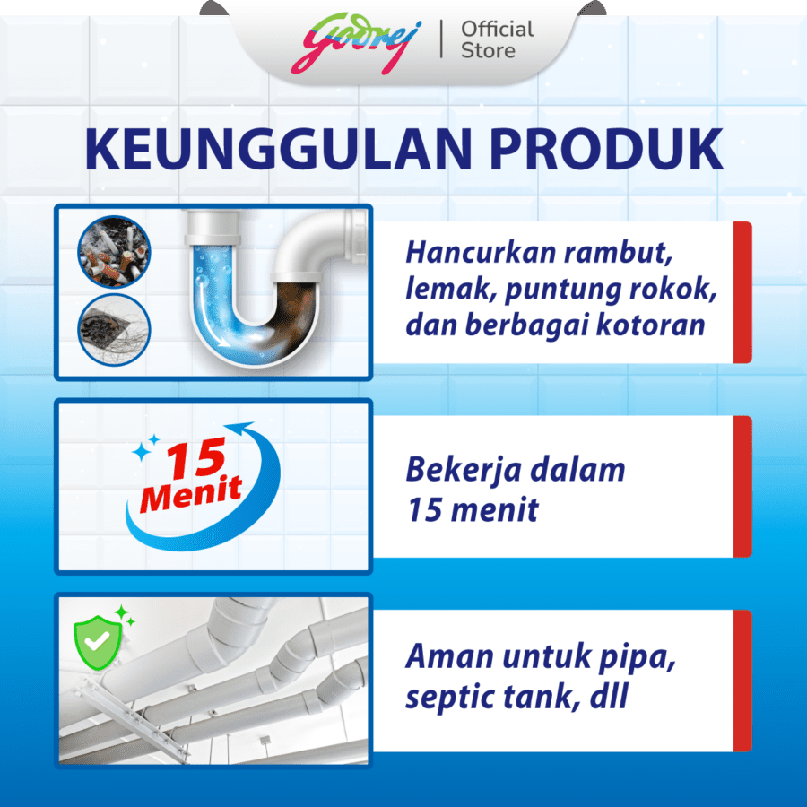 Shock Anti Sumbat Drain Opener 350gram