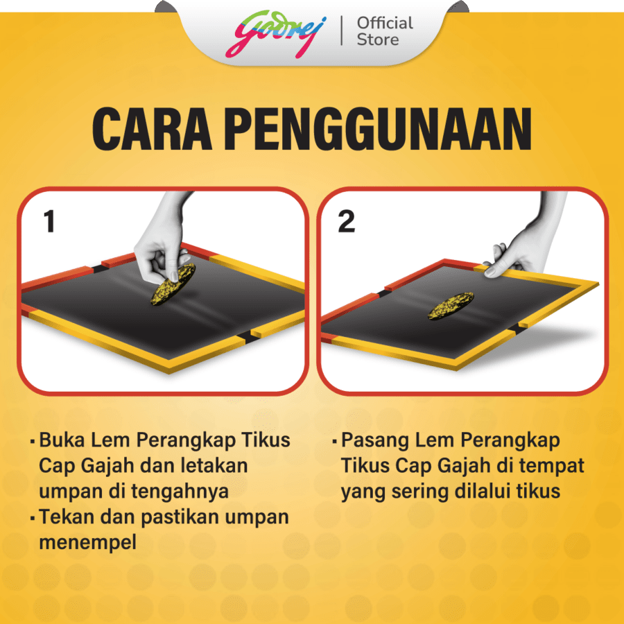 Cap Gajah Lem Perangkap Tikus 1pcs
