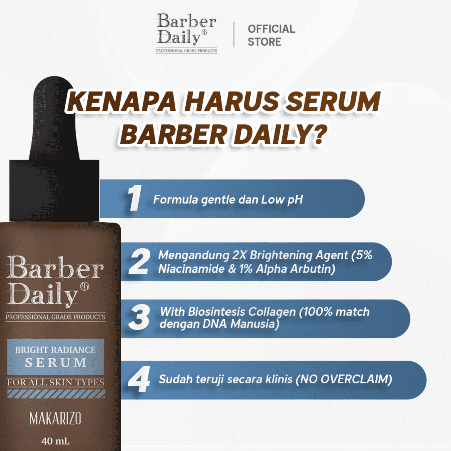 Barber Daily Bright Radiant Serum 40ml