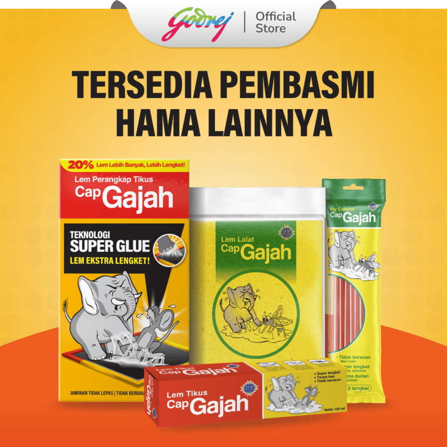 Cap Gajah Lem Perangkap Tikus 1pcs