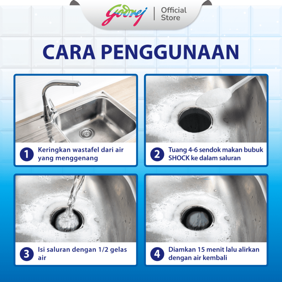 Shock Anti Sumbat Drain Opener 350gram