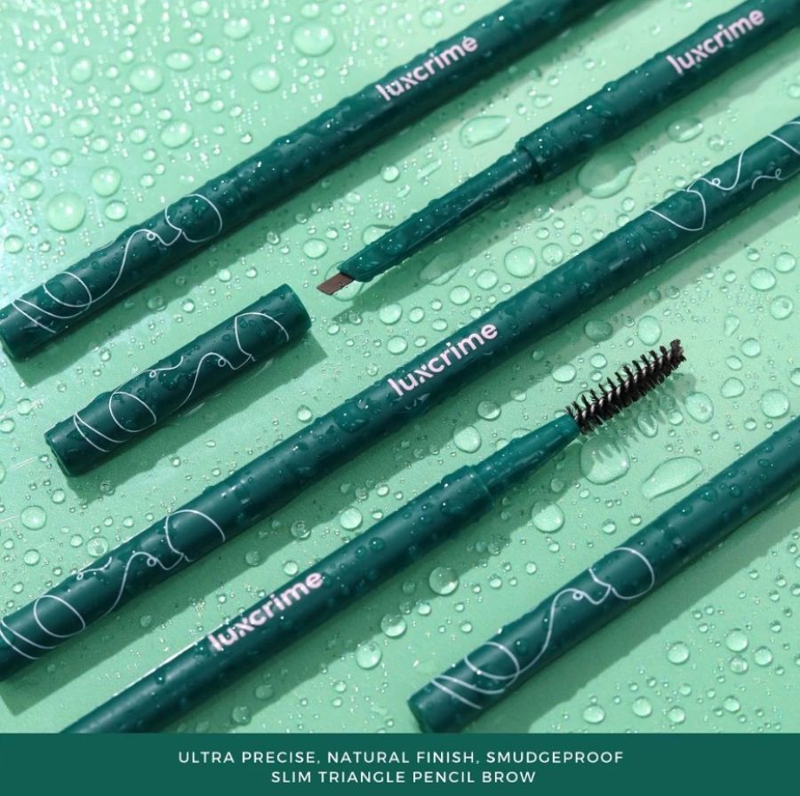 Luxcrime Slim Triangle Precision Ash Brow Pencil 10gram