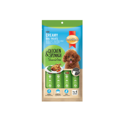 SmartHeart Creamy Dog Treats Chicken & Spinach