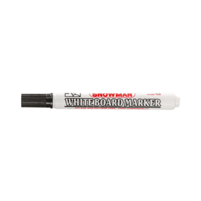 Snowman Whiteboard Marker Black