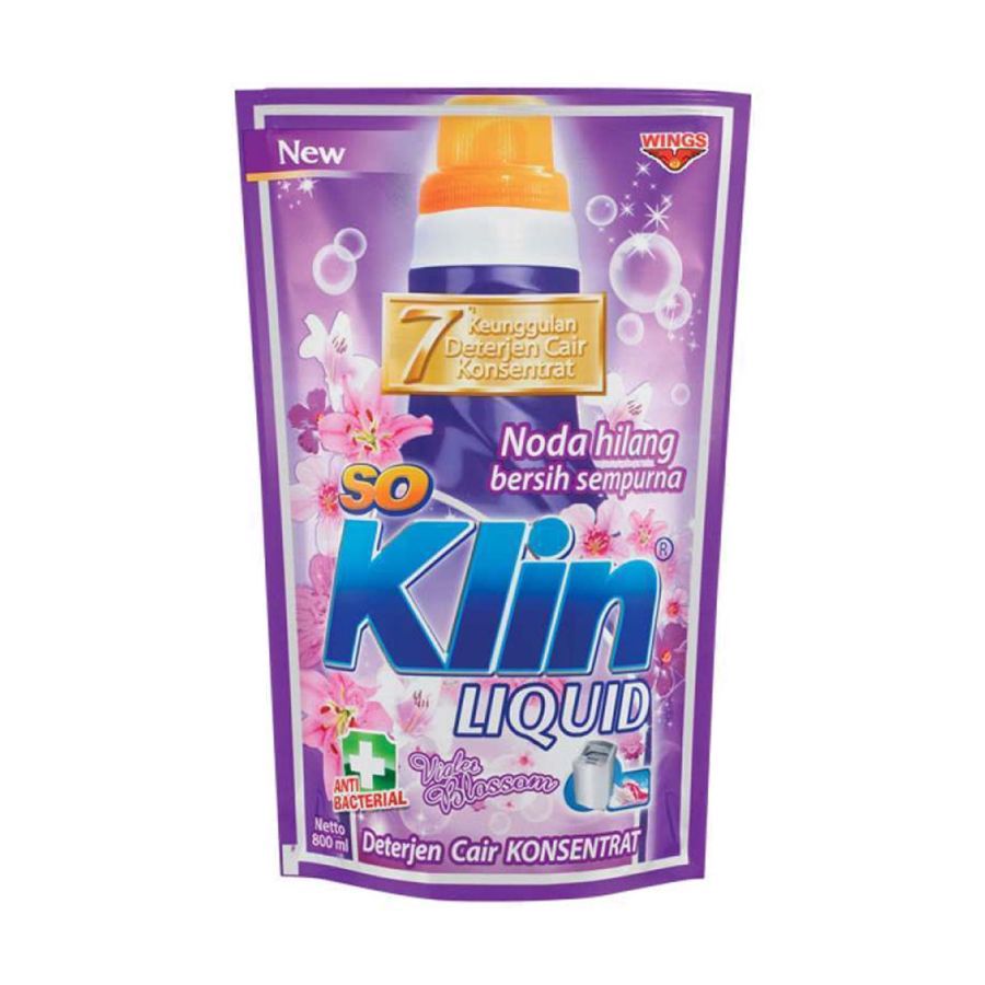 SoKlin Liquid Violet Blossom Deterjen Cair 700ml