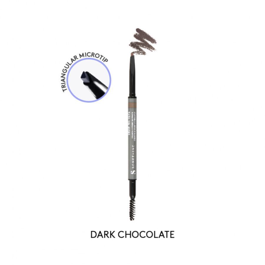 Somethinc Brow Matters Triangle Dark Chocolate Eyebrow Pencil 1pcs