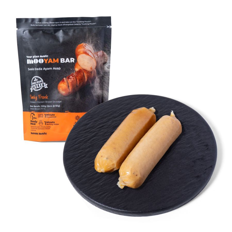 Sosis Dada Ayam Asap Mooyam MOON MATE 100gram