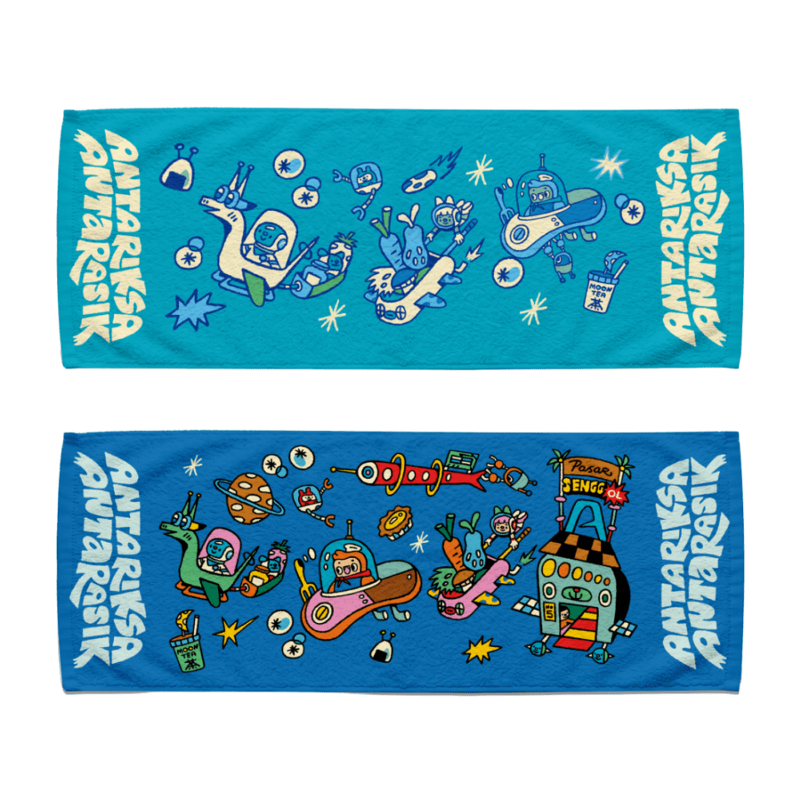 Stardust Hand Towel Sky Blue Astro x Yoel K 1pcs