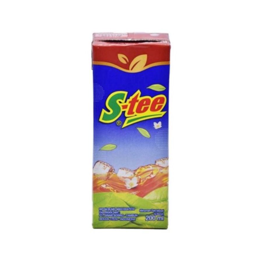 S-tee Minuman Teh Kotak 200ml