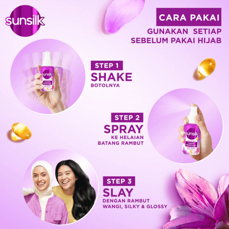 Sunsilk Multivitamin Silky Gloss Hair Perfume 50ml