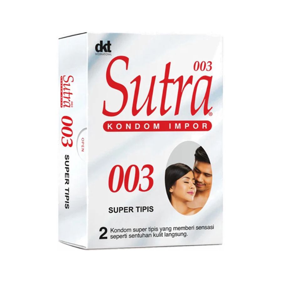 Sutra 003 Super Tipis Kondom Pria 2sachets
