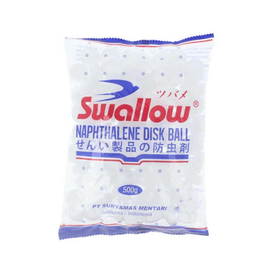 Swallow Naphthalene Disk Ball Kapur Barus 500gram