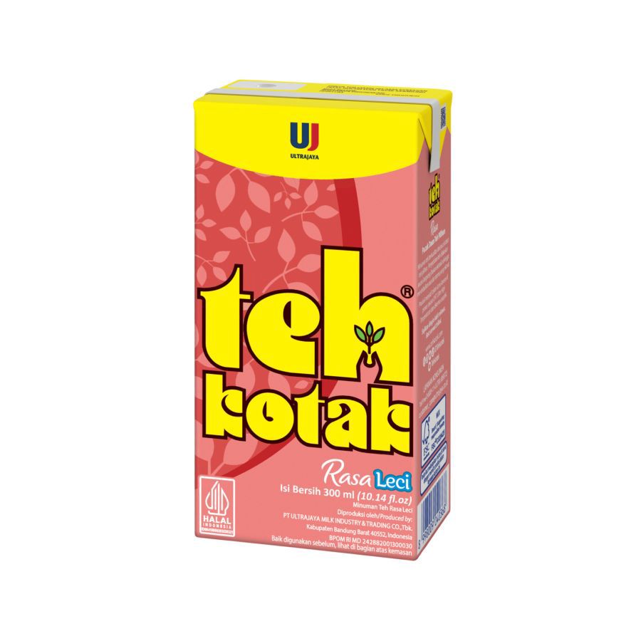 Ultrajaya Teh Kotak Rasa Leci 300ml