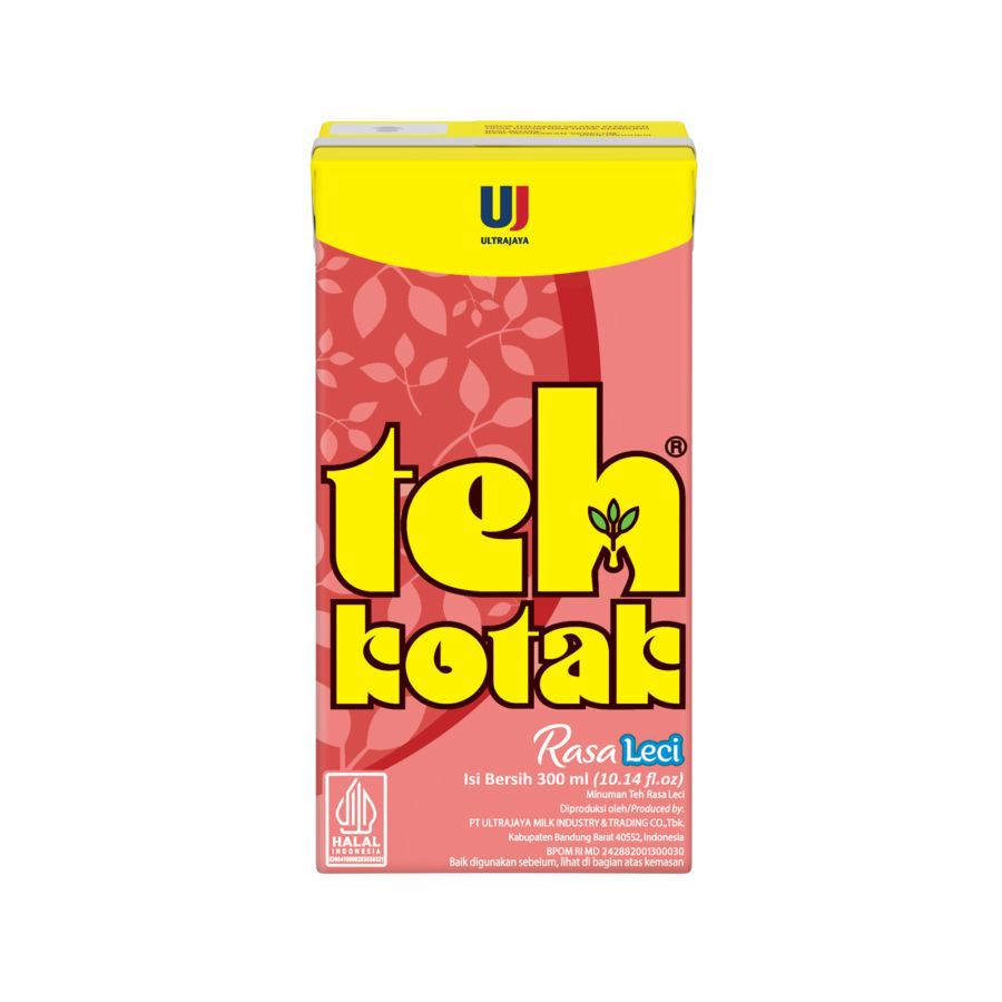 Ultrajaya Teh Kotak Rasa Leci 300ml