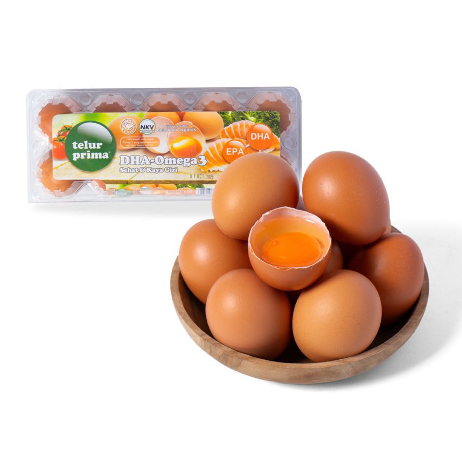 Telur Prima DHA Omega 3 10butir