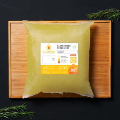 Ovo Eggs Pasteurized Liquid Egg Putih Telur