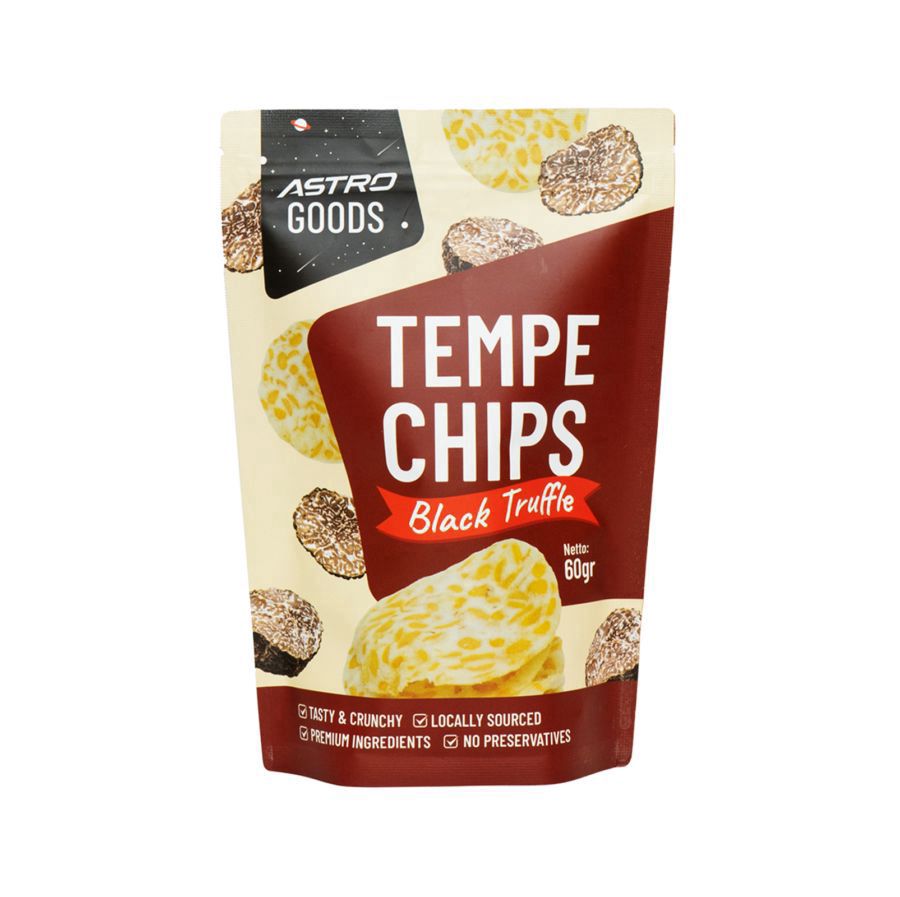 Tempe Chips Black Truffle Keripik Tempe Astro Goods 60gram