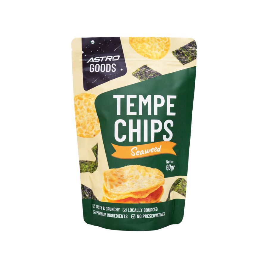 Tempe Chips Seaweed Keripik Tempe Astro Goods 60gram