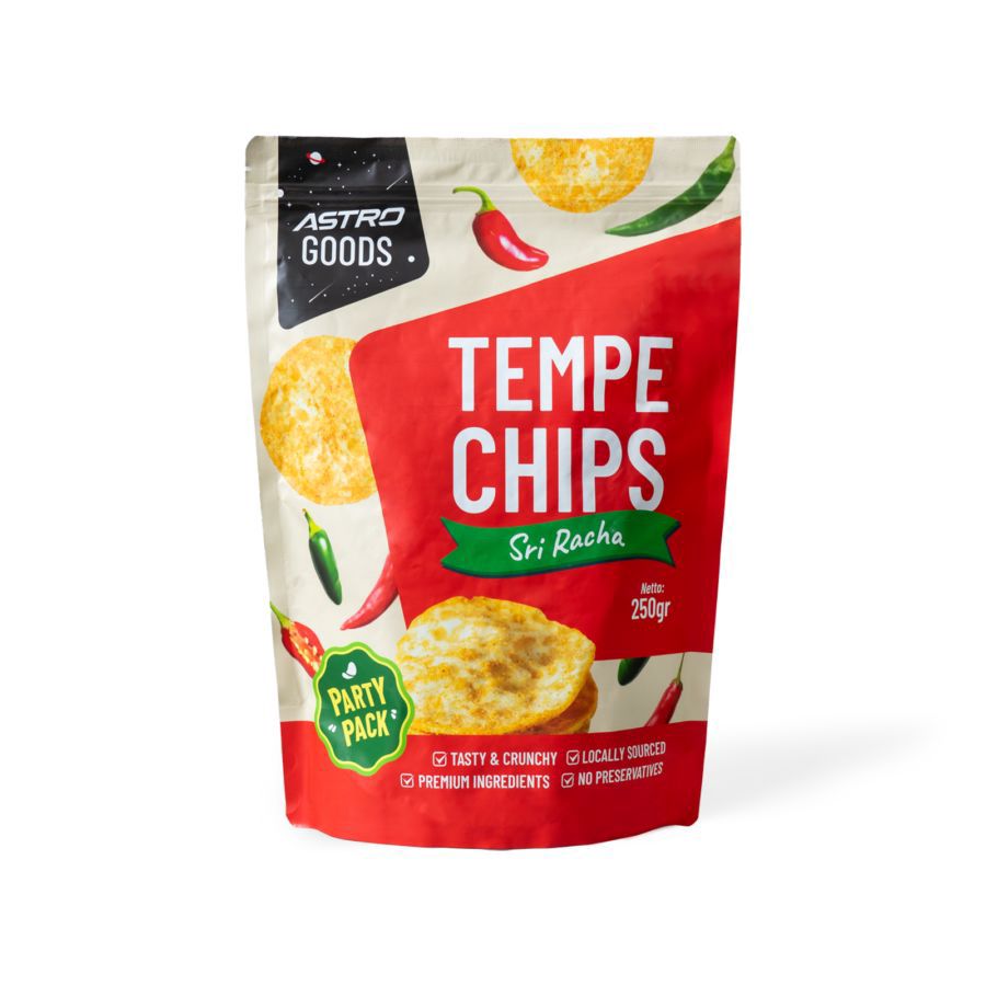 Tempe Chips Sri Racha Sauce Astro Goods 250gram