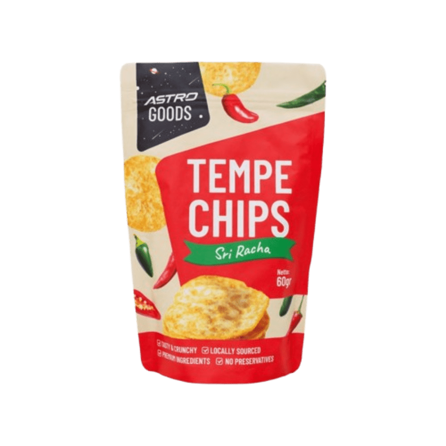 Tempe Chips Sri Racha Sauce Keripik Tempe Astro Goods 60gram